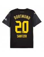 Borussia Dortmund Marcel Sabitzer #20 Vieraspaita 2024-25 Lyhythihainen